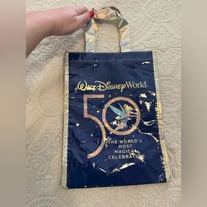 Small Walt Disney World 50th Anniversary Tote Bag